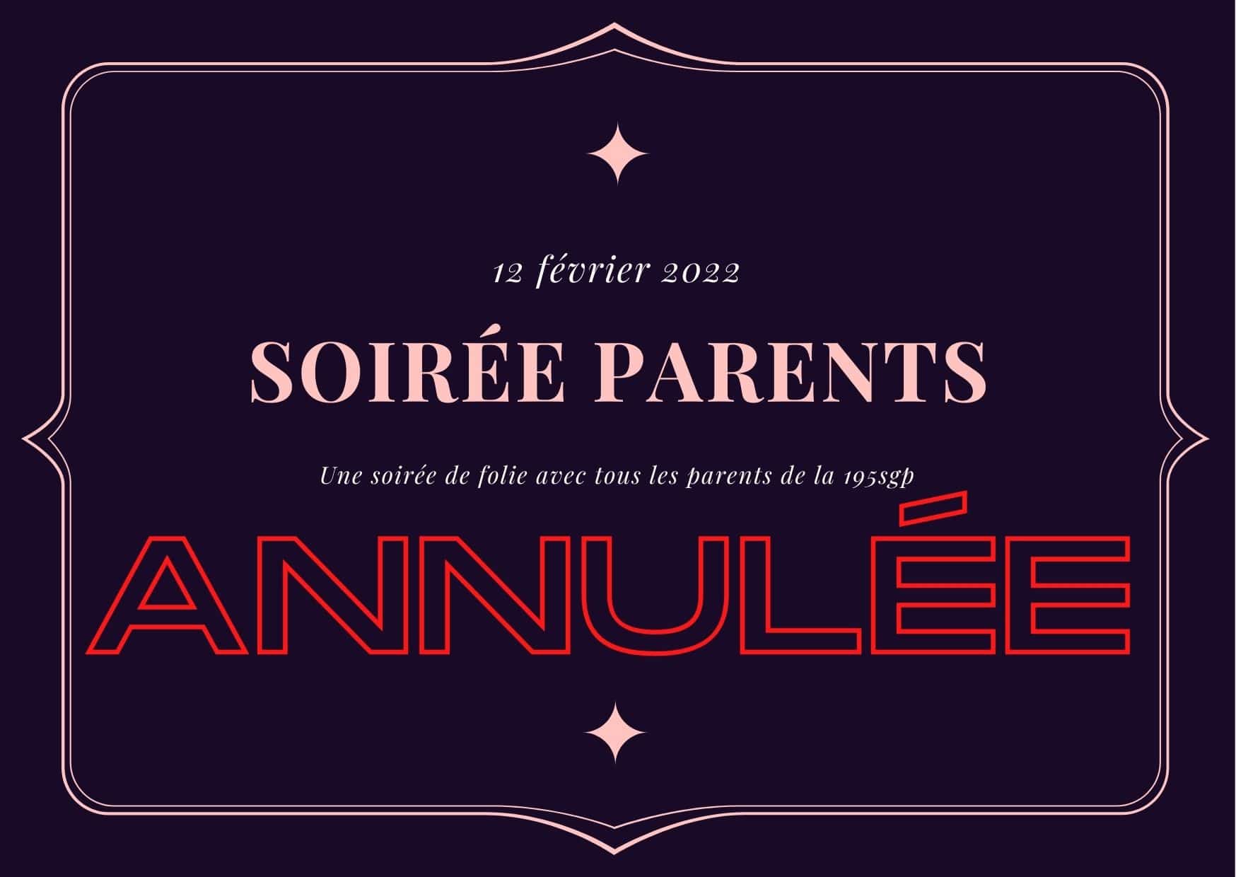 soiréeparentannulée